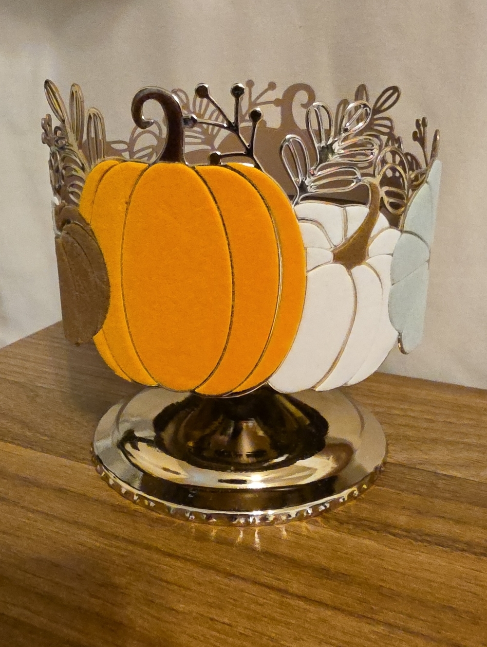 Bath & Body Works Pumpkin Candle Holder